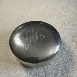 Empire Pewter 701 Ring Dome Decorative Bow with Blue velvet